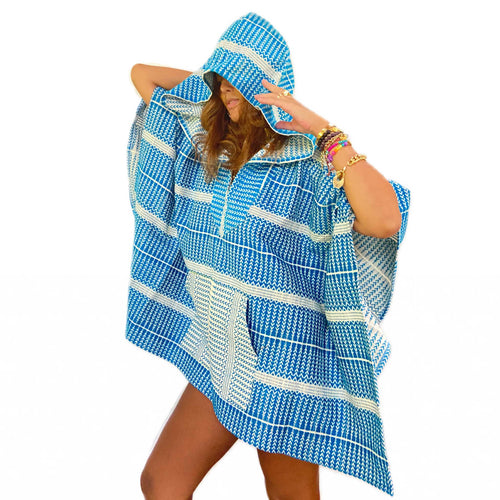 Ara Hoodie In Aqua