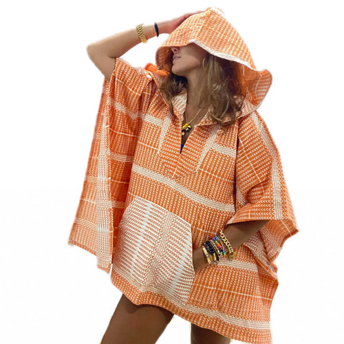 Ara Hoodie In Creamsicle